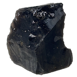 Oregon Black Obsidian Raw Natural Large Stone | Spiritual Protection & Grounding